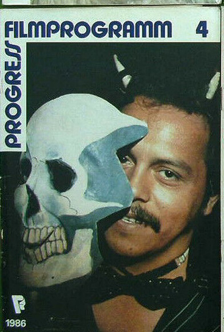 PROGRESS FILM PROGRAMM (1970s-90s) magazine side cover Issue 4  January 1986